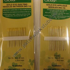 Gold Eye Quilting Needles